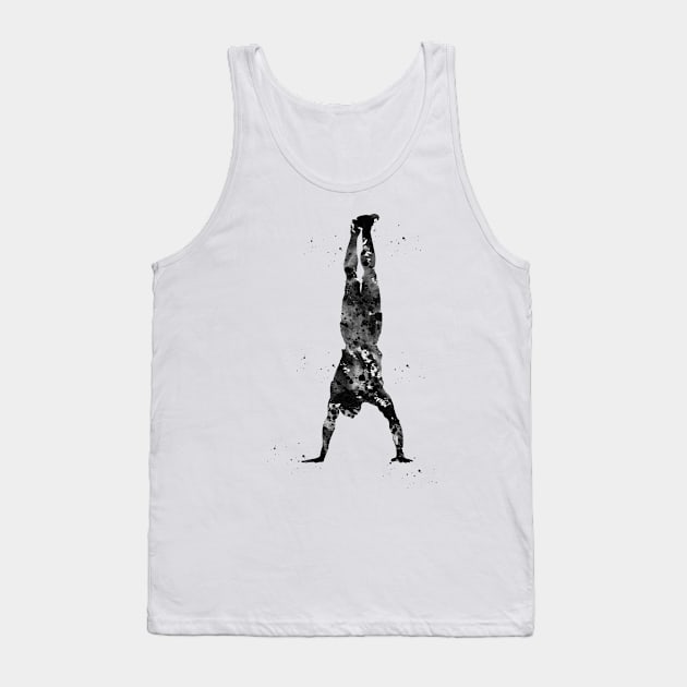 Handstand Tank Top by erzebeth